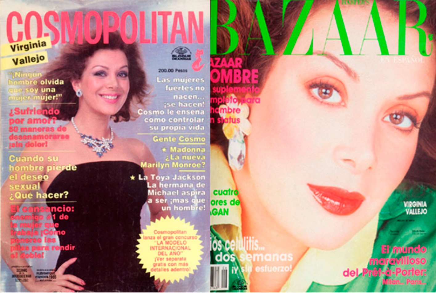 Virginia Vallejo portada Cosmopolitan